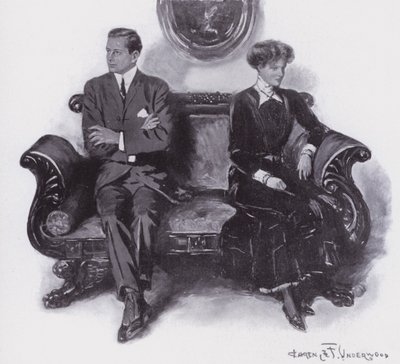 Liefdesruzie door Clarence F. Underwood